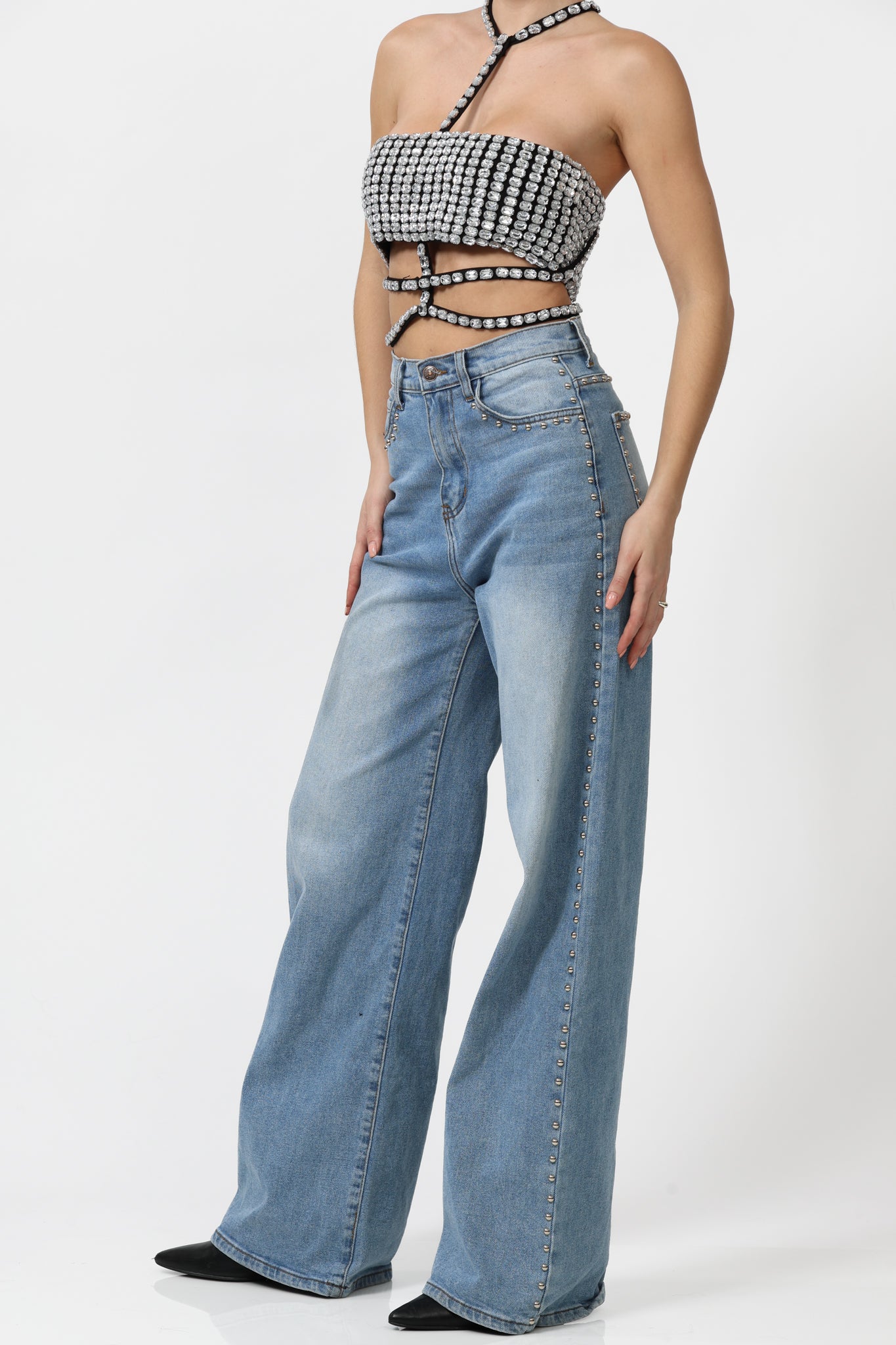 STUD JEANS – Seta Apparel