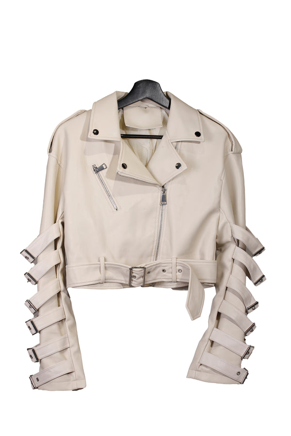 BELTED JACKET
