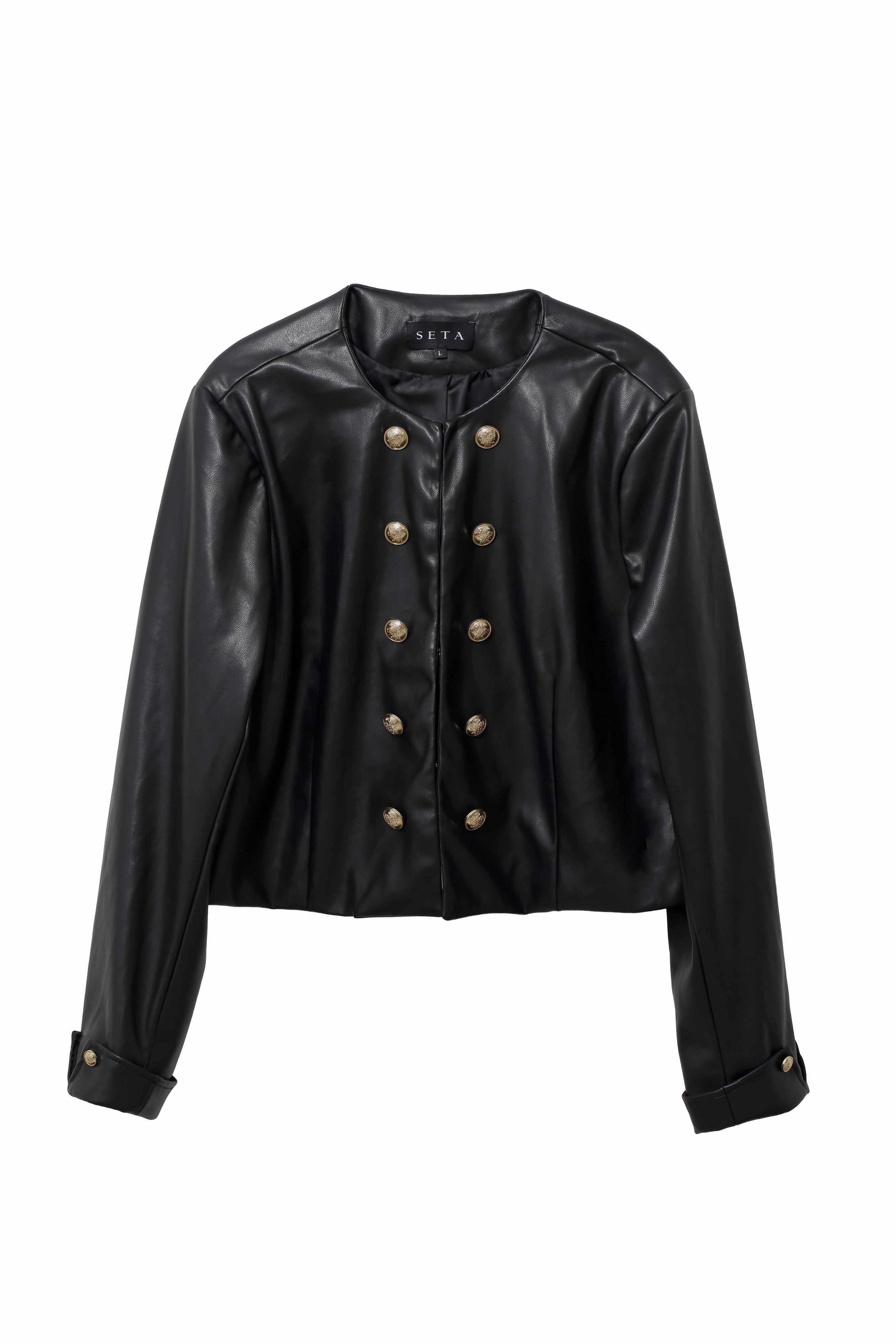 MILITARY LEATHER JACKET – Seta Apparel