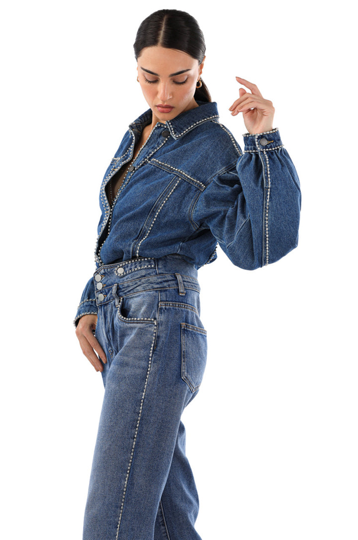 DEEP DENIM JACKET